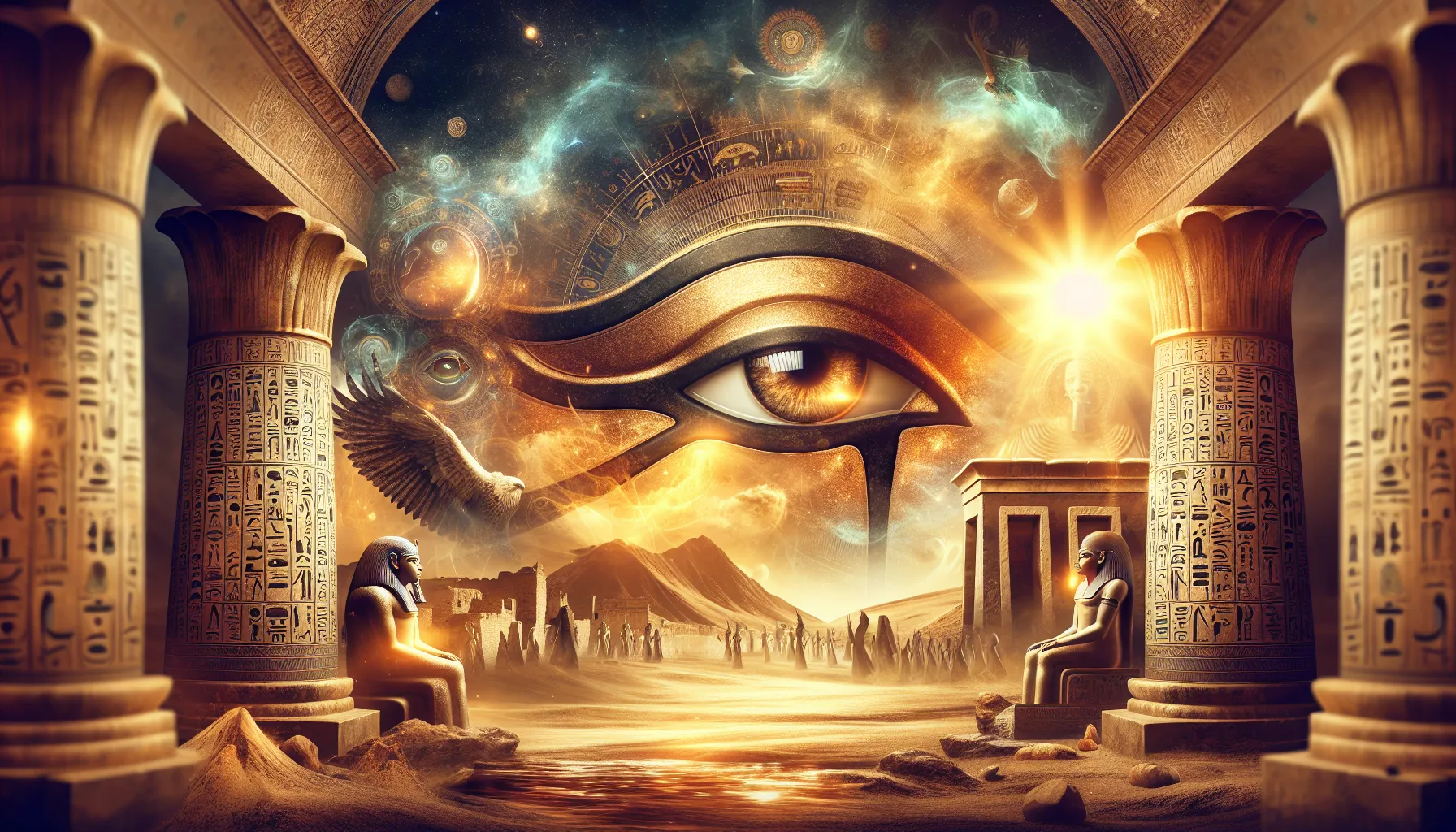 Взгляни в Eye of Horus и раскрой тайны египетских сокровищ!